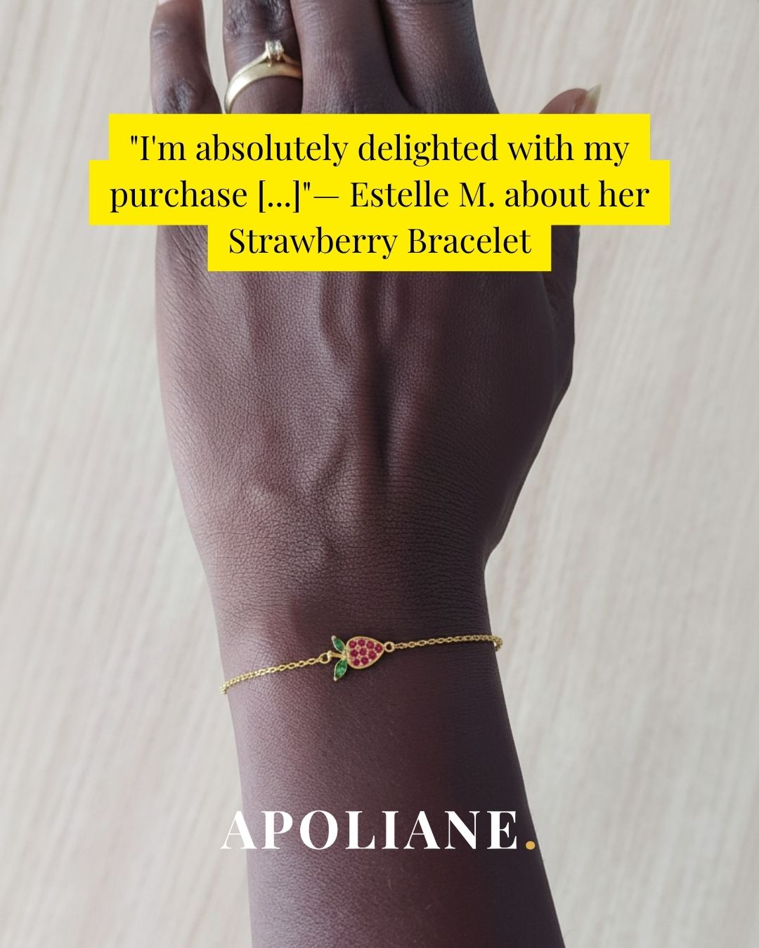 Strawberry Bracelet — Soulfruit™ Collection